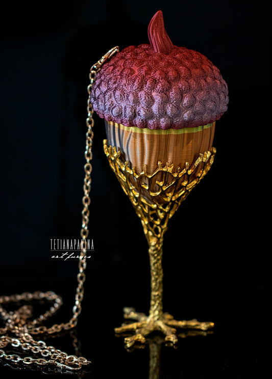 3D Acorn Mini Purse